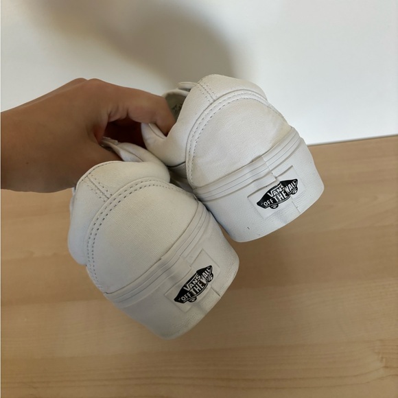 White platform vans - Picture 3 of 6